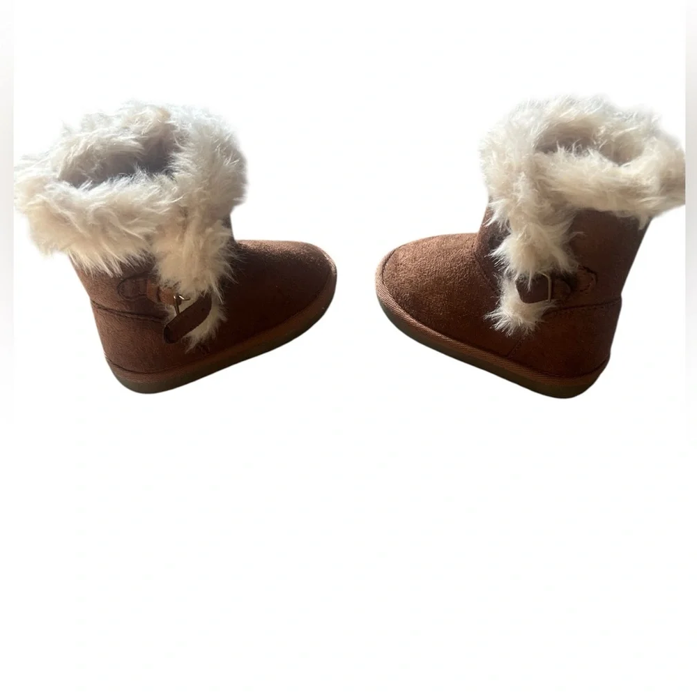 Children’s Place Toddler Girl’s Faux Fur Chalet Boots | 6 NWOT